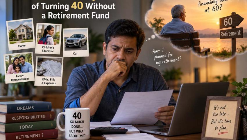 🧓 The Quiet Anxiety of Turning 40 Without a Retirement Fund